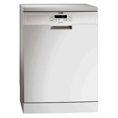 AEG F56302W0 60cm Freestanding 13 Place A+ Dishwasher in White AEG F56302W0 60cm Freestanding 13 Place A+ Dishwasher in White